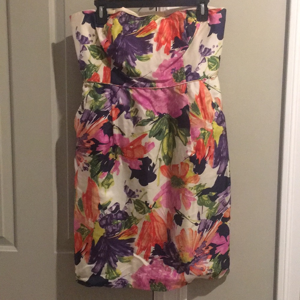 J crew strapless dress